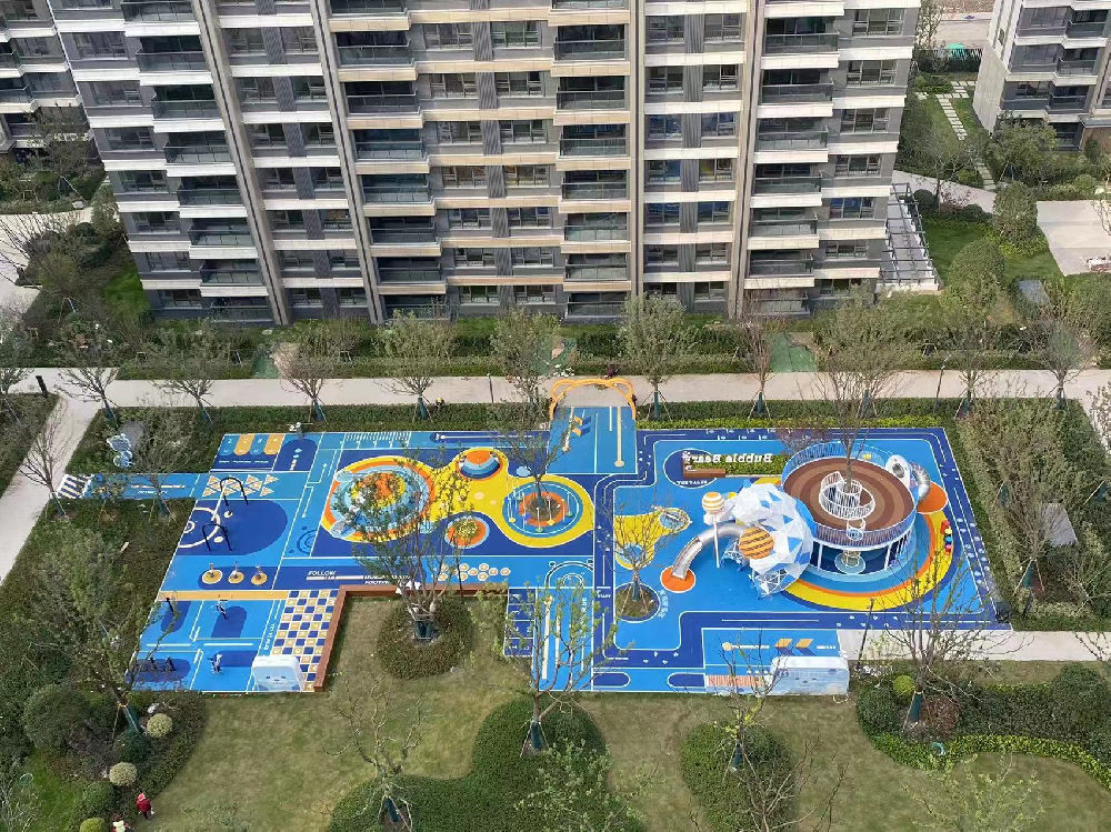 乐鱼·体育圆满完成上海招商公馆儿童游乐区项目施工